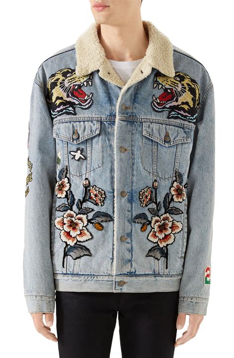 gucci denim jacket outlet